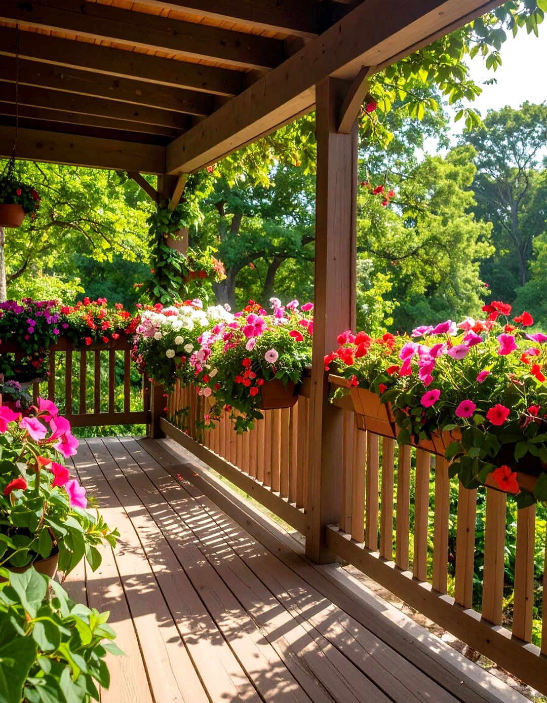 Reliable Impatiens Balcony Shade Flowers - 20 Flowering Plants for Balcony