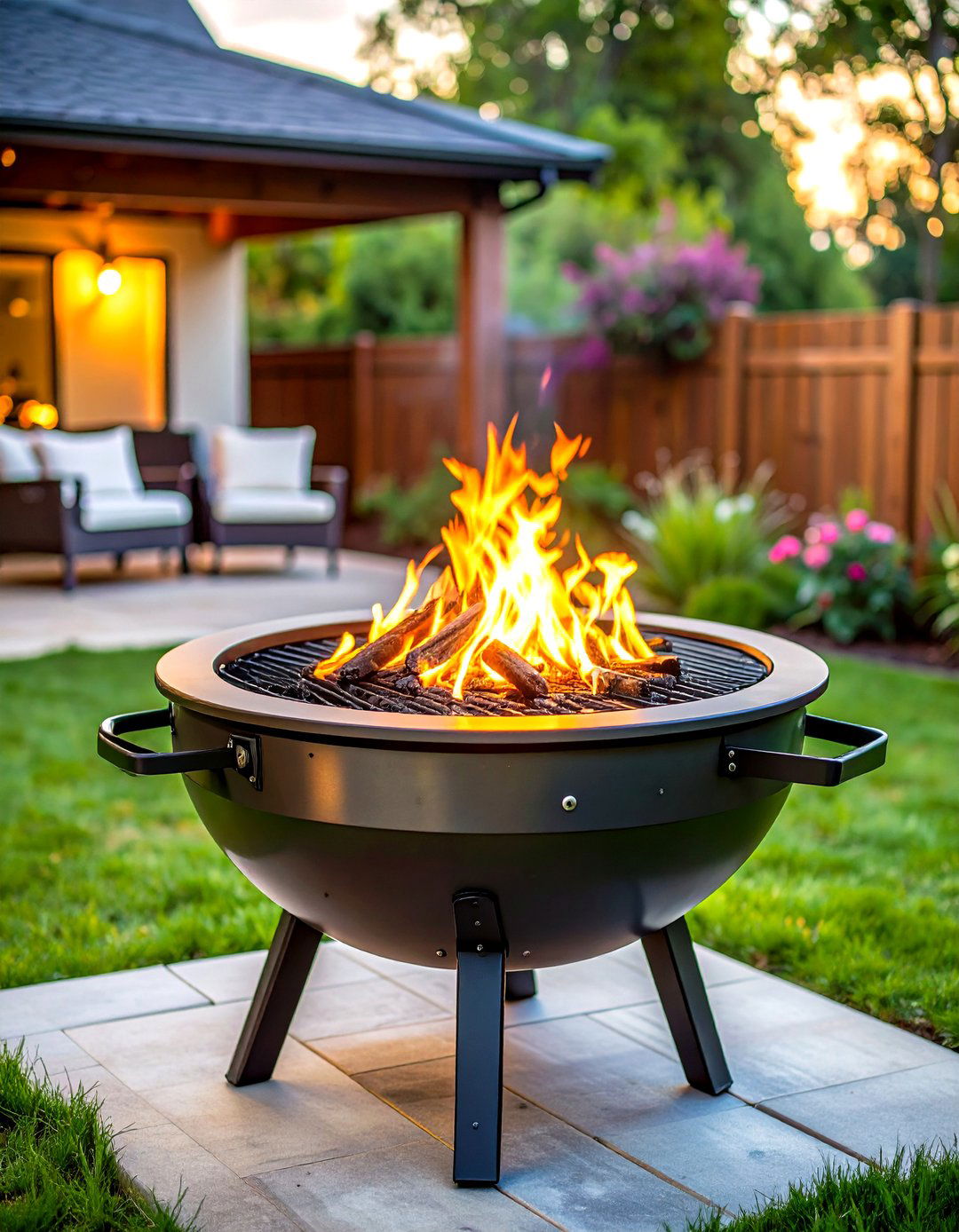 Removable Grill Top Rim Fire Pit - 20 Truck Rim Fire Pit Ideas
