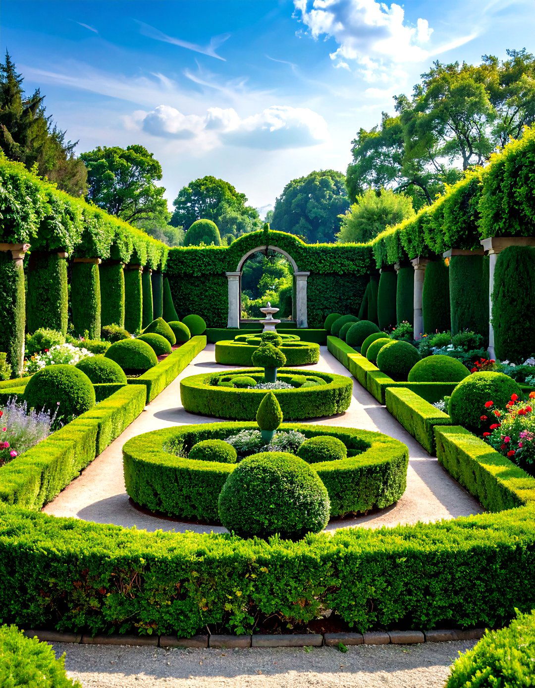 Renaissance Parterre for Patio Charm - 20 Front Yard Boxwood Shrubs