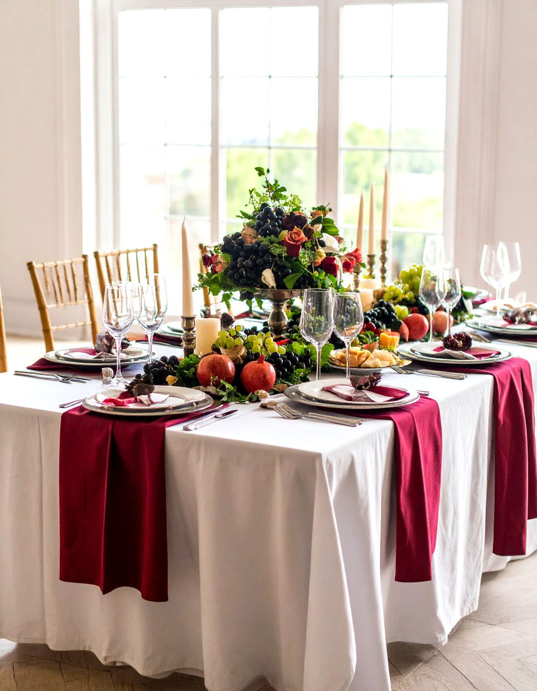 Renaissance Wedding Table Splendor - 20 Wedding Table Decoration Ideas