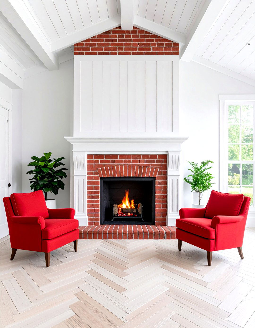 Renter Friendly Peel and Stick Fireplace Backsplash - 20 Fireplace Backsplash Ideas