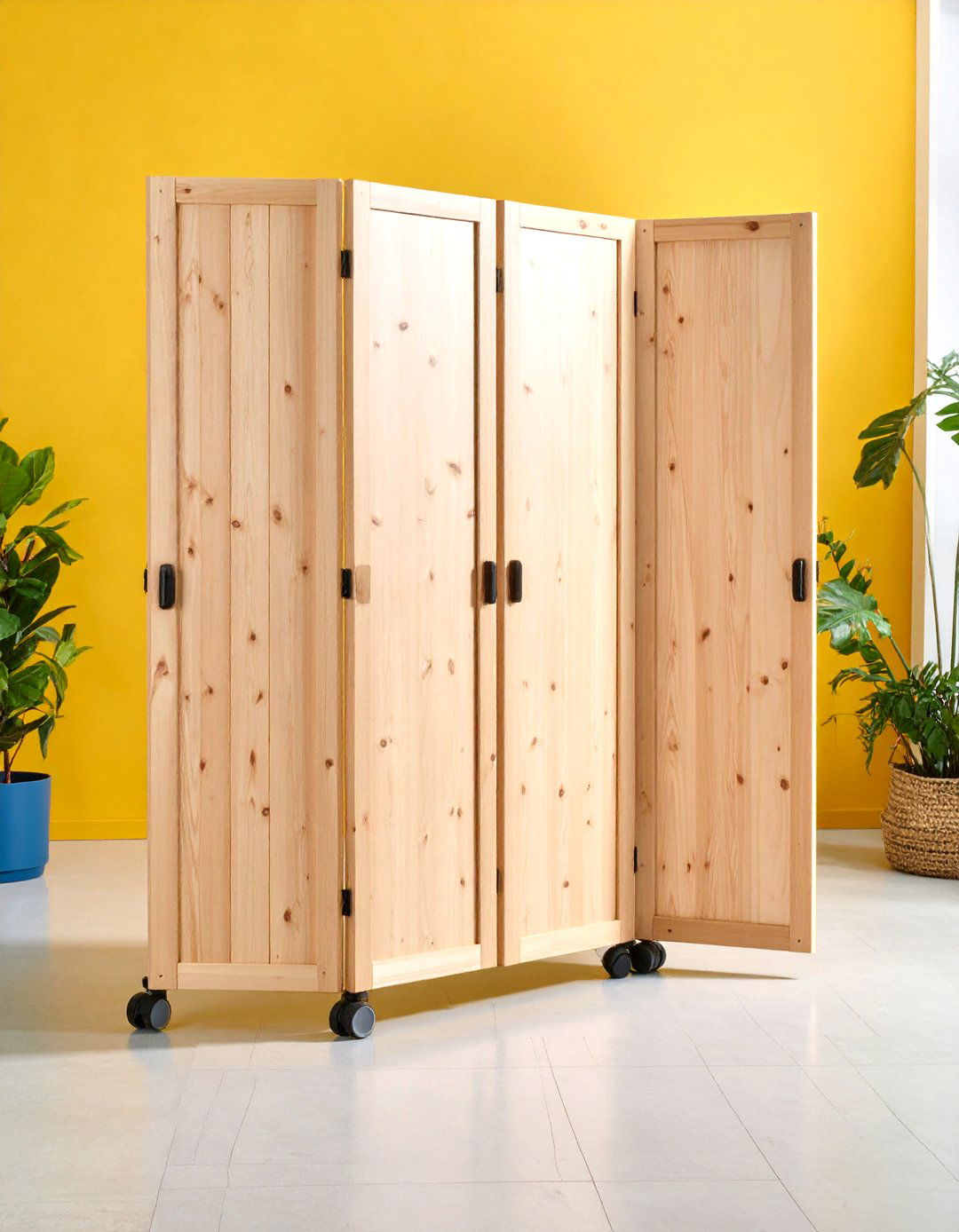 Renter Friendly Portable Wall - 20 Half Wall Ideas