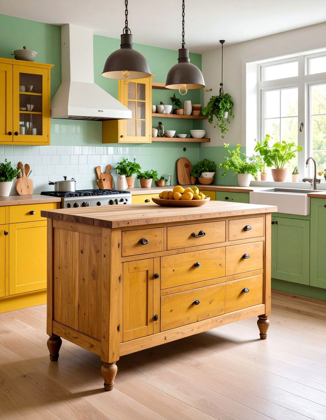 Repurpose Thrifted or Antique Finds - 20 Small Kitchen Ideas on a Budget