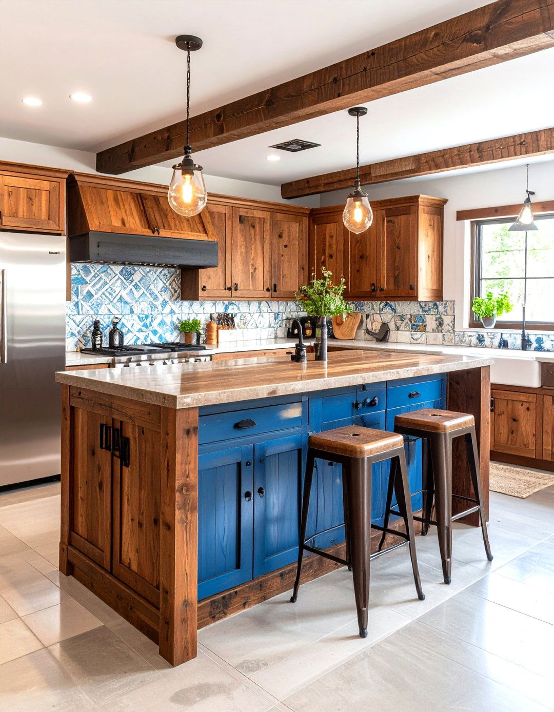 Repurposed Door Bar Top Home Bar - 20 Home Bar Ideas On A Budget