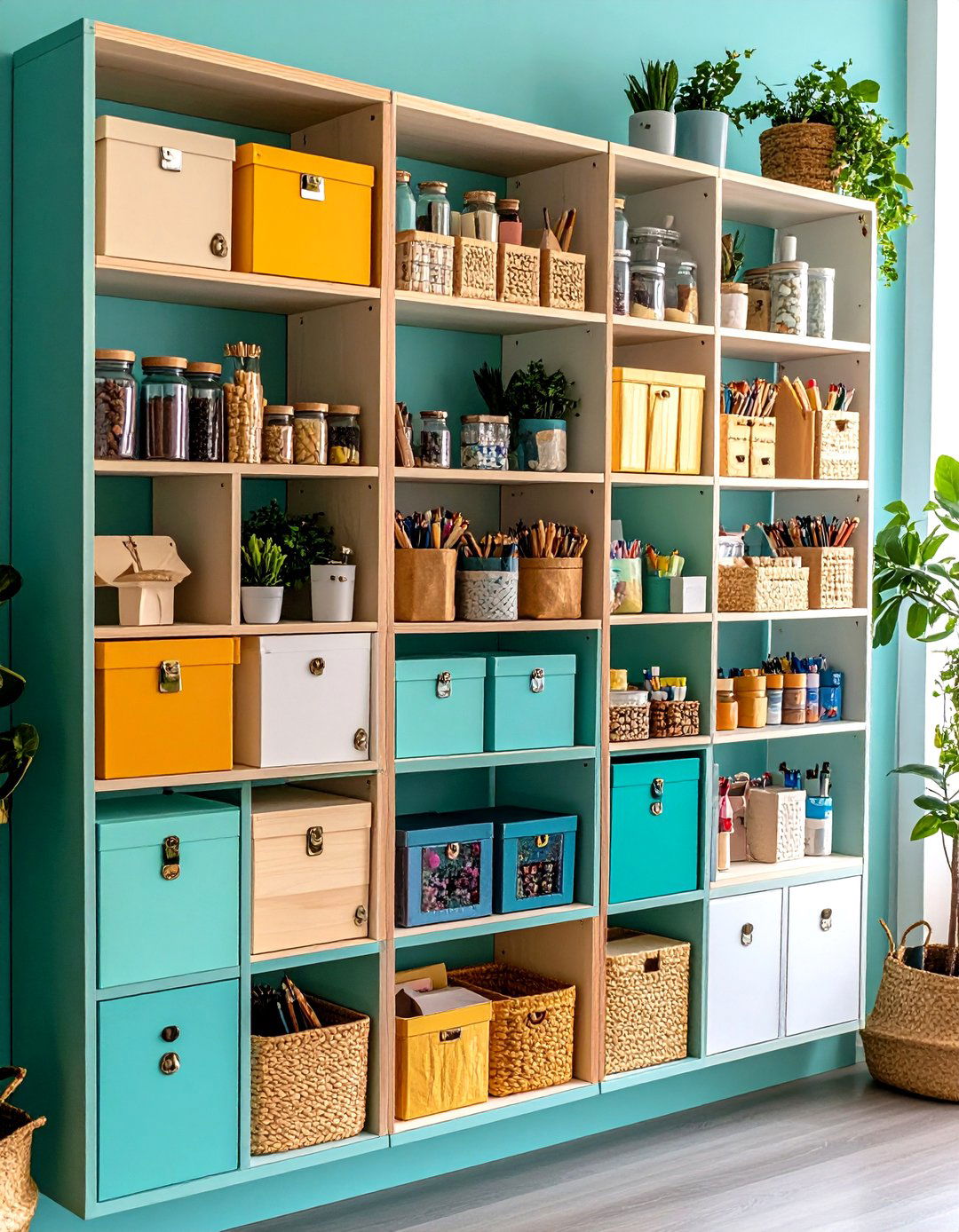 Repurposed Matchboxes and Small Containers - 20 Small Craft Room Ideas