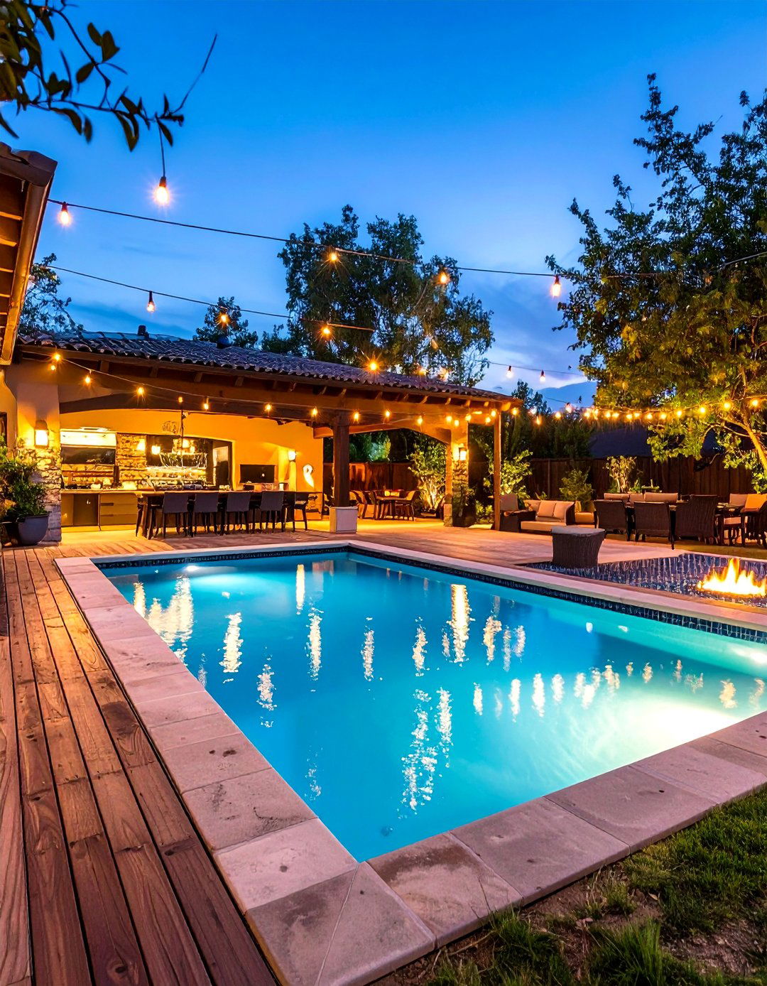 Resort style Lagoon Pool Design - 20 Lagoon Pool Design Ideas