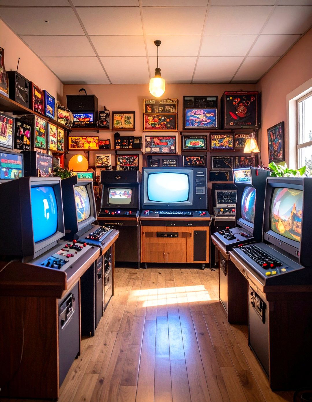 Retro Gaming Studio - 20 Streaming Setup Ideas