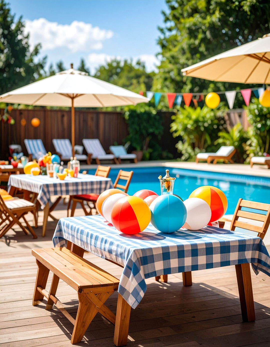 Retro Pool Party Time Machine Experience - 20 Pool Party Ideas