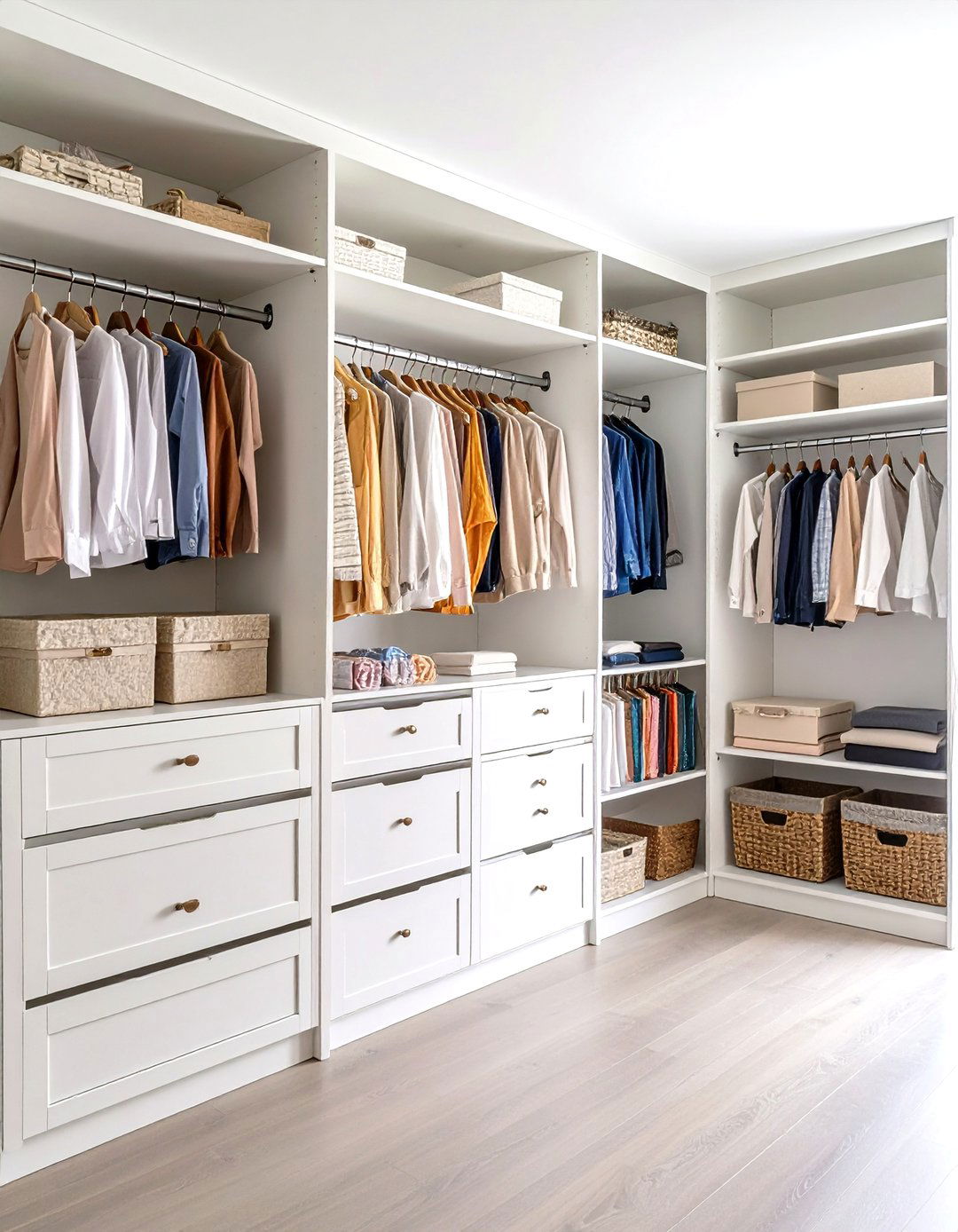 Ribbon Storage Adjustable Closet Rod System - 20 Ribbon Storage Ideas