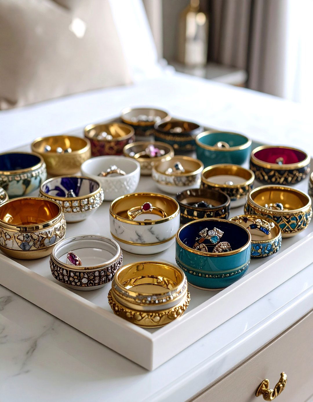 Ring Dish Jewelry Storage Collections - 20 Jewelry Storage Ideas