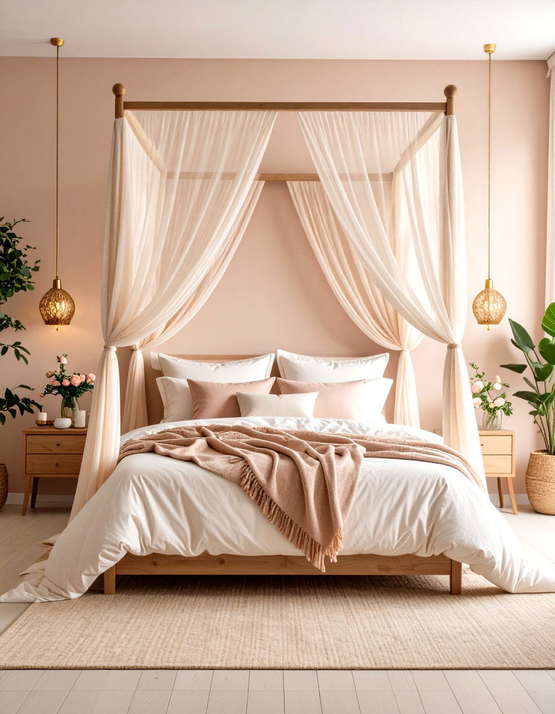 Romantic Canopy Retreat Master Bedroom - 20 Master Bedroom Ideas