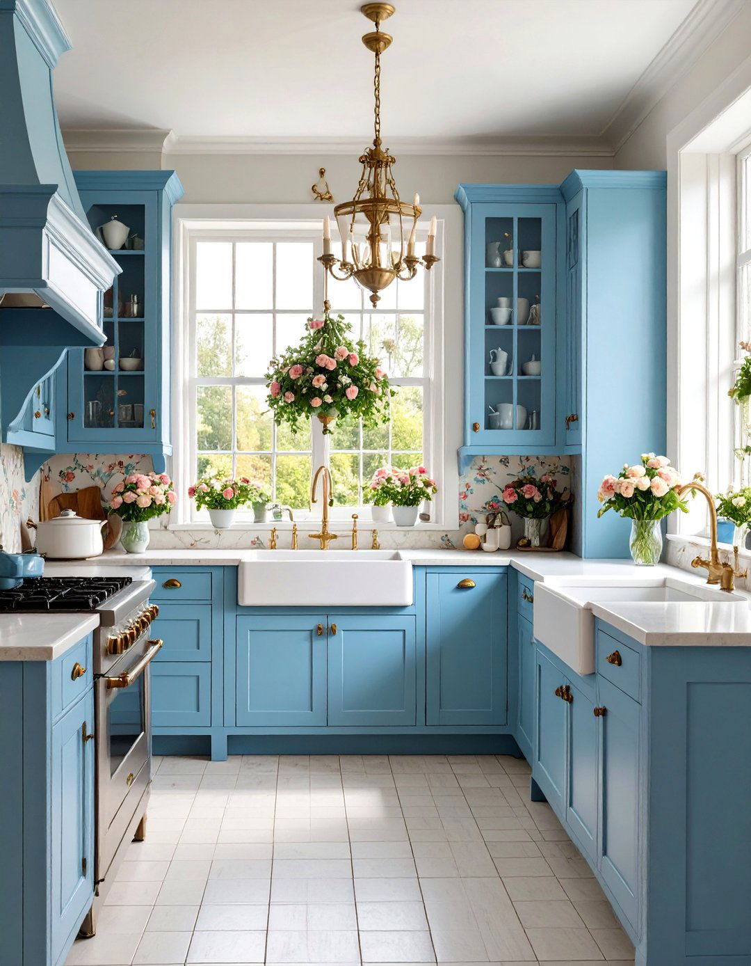 Romantic English Kitchen Design - 20 Kitchen Design Ideas