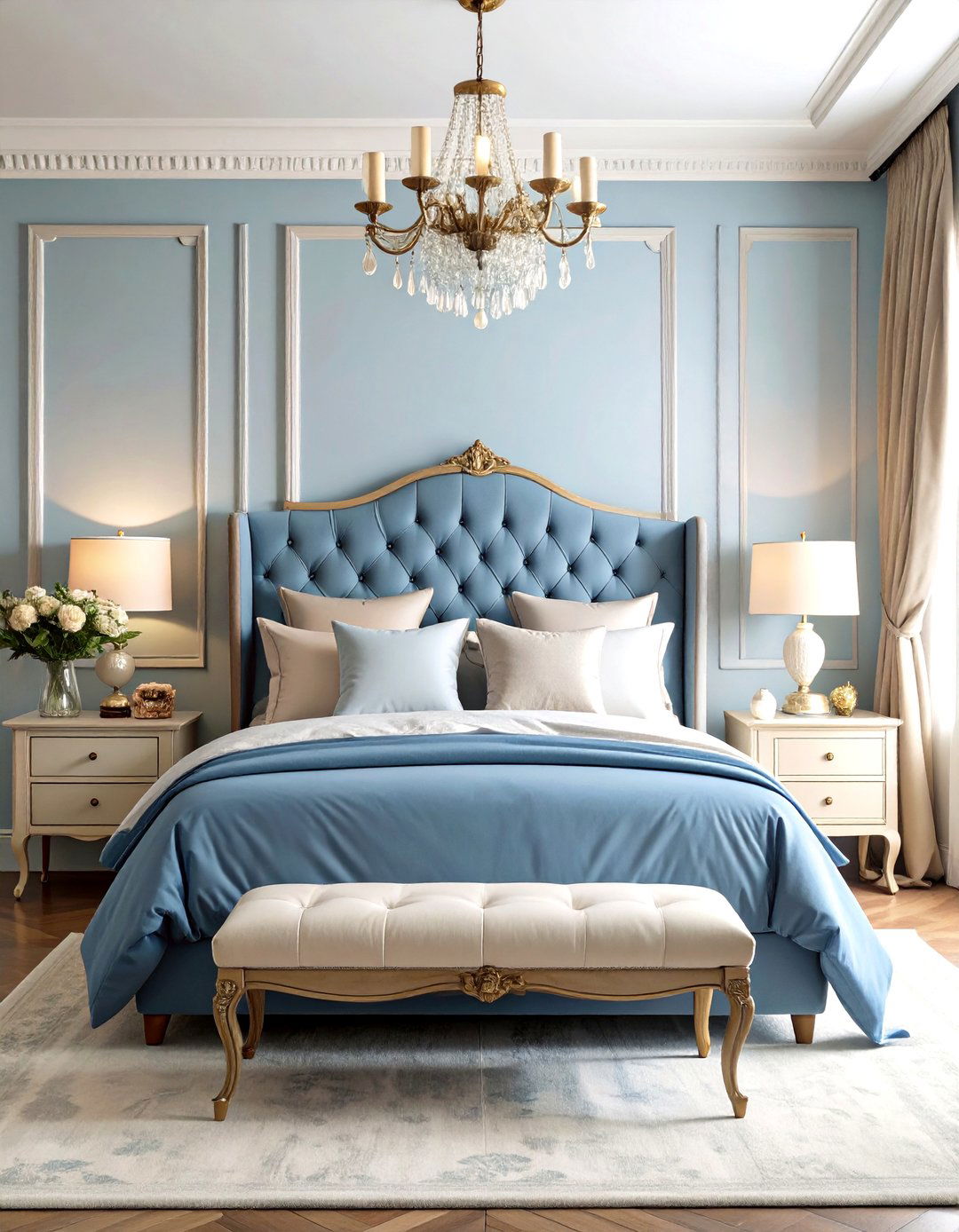 Romantic Light Blue Bedroom Escape - 20 Light Blue Bedroom Ideas