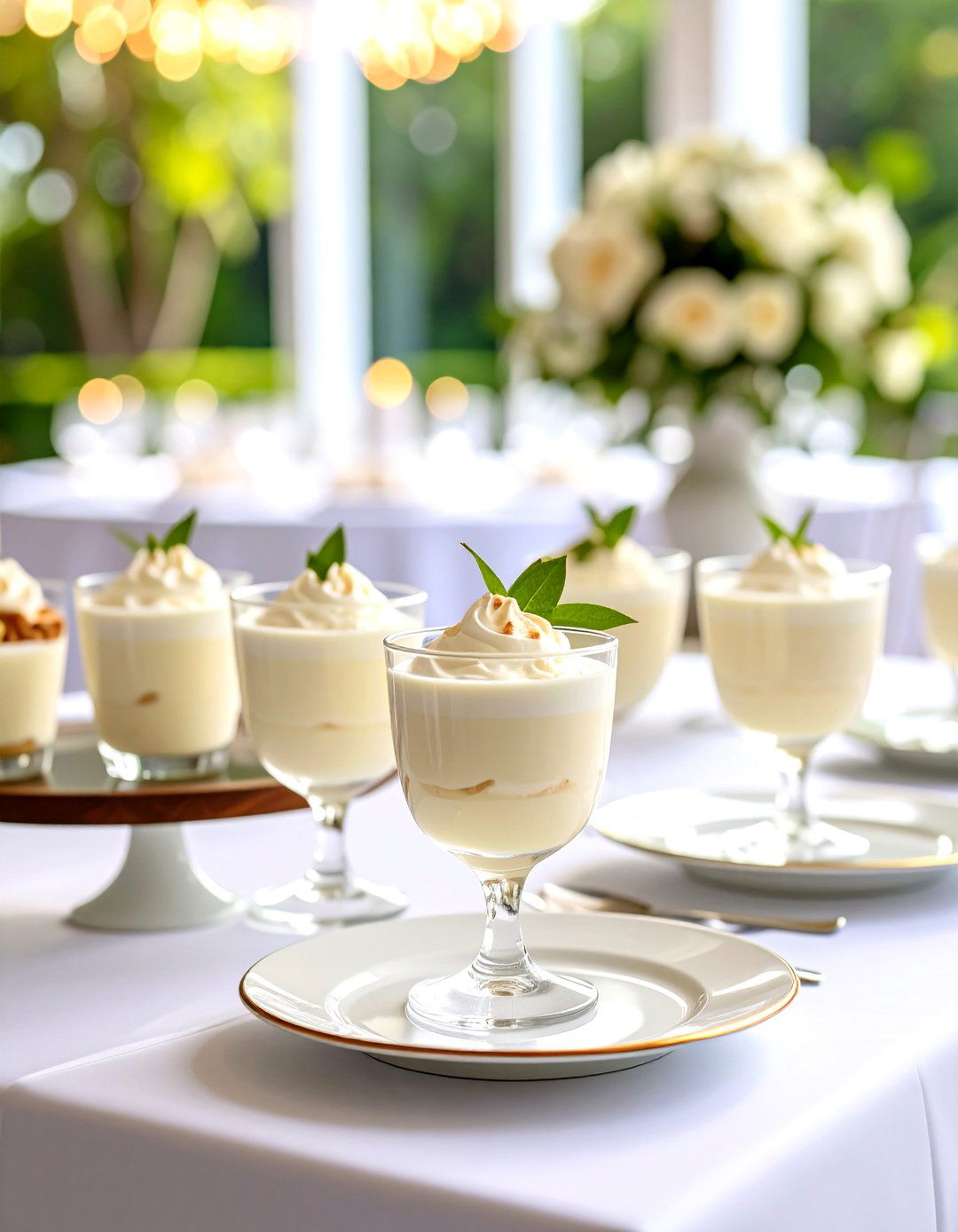 Romantic Wedding Dessert Tres Leches Cups - 20 Wedding Dessert Ideas