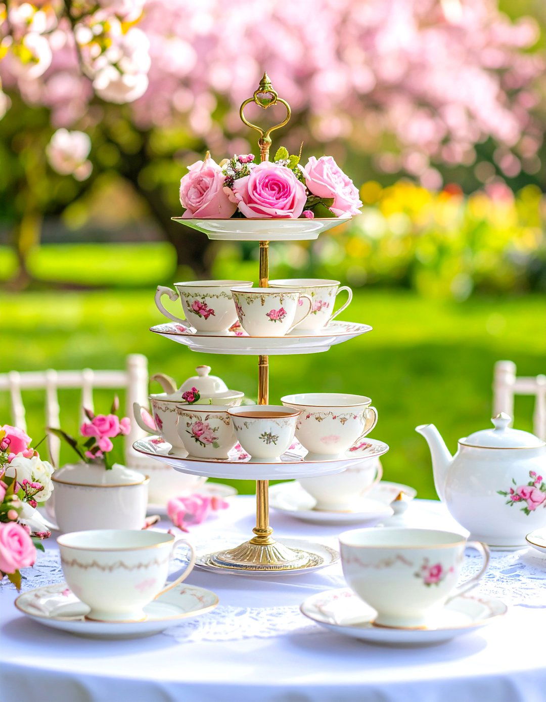 Romantic Wedding Ideas with Tea Party Sophistication - 20 Romantic Wedding Ideas