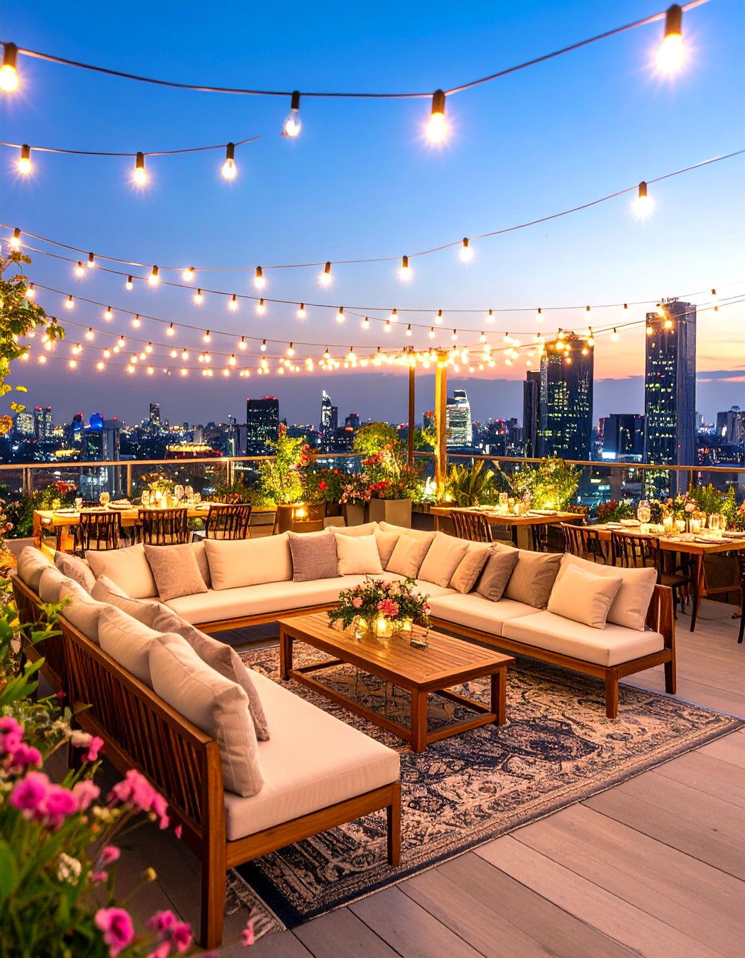 Rooftop City Chill - 20 Casual Wedding Ideas