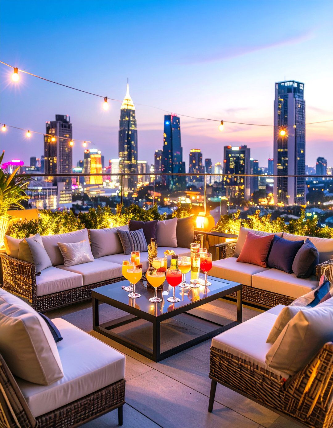 Rooftop City Wedding Rehearsal Dinner - 20 Wedding Rehearsal Dinner Ideas