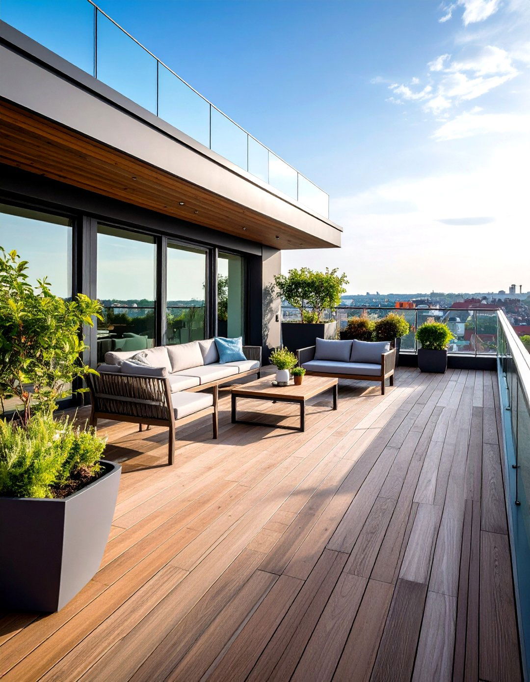 Rooftop Deck - 20 Small Deck Ideas