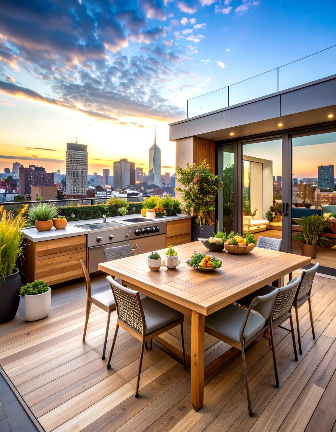 Rooftop Outdoor Kitchen Designs - 20 Outdoor Kitchen Designs