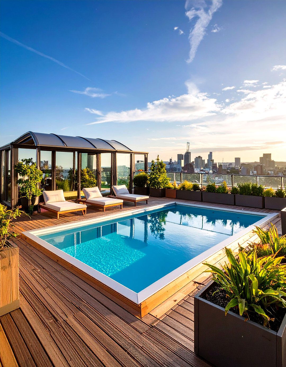 Rooftop Urban Spool - 20 Spool Pool Ideas