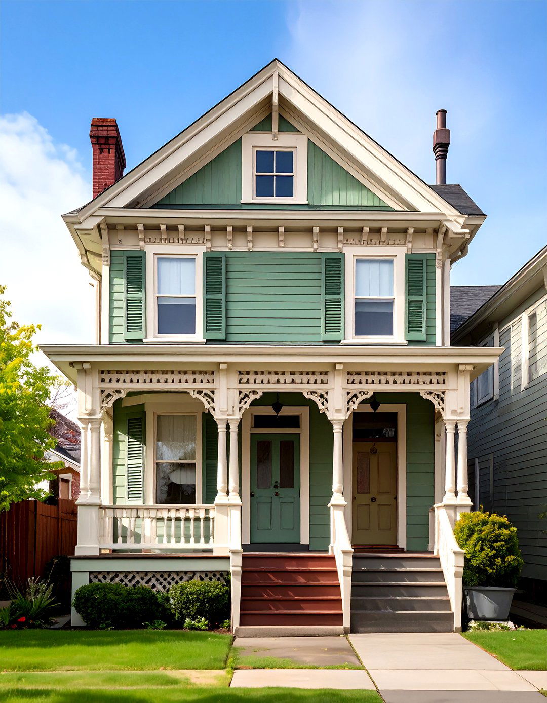 Rookwood Shutter GreenAccent Friendly Green Victorian House Color - 20 Green Victorian House Colors