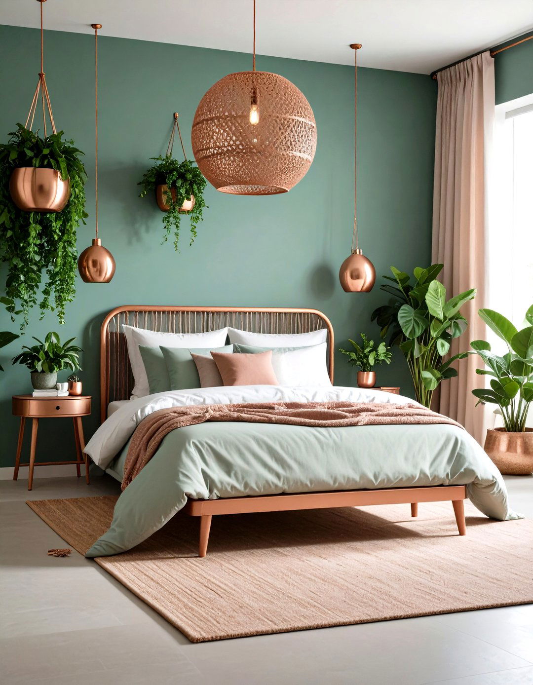 Rose Gold Bedroom Nature Inspired Tranquility - 20 Rose Gold Bedroom Ideas