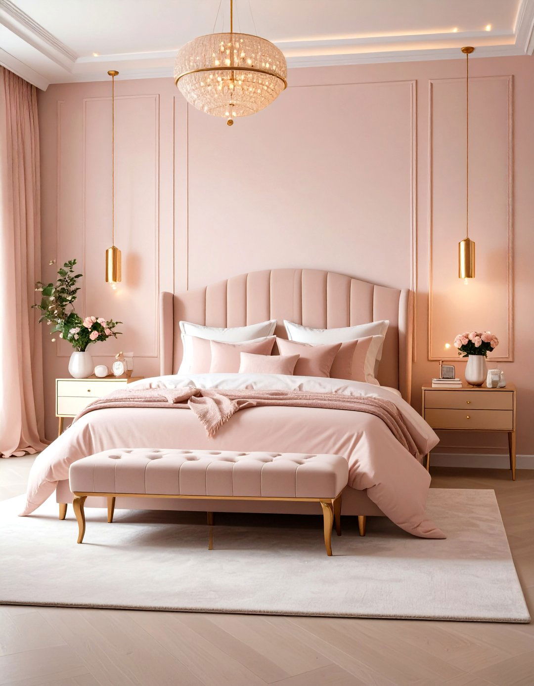 Rose Gold Bedroom Pastel Dreams - 20 Rose Gold Bedroom Ideas