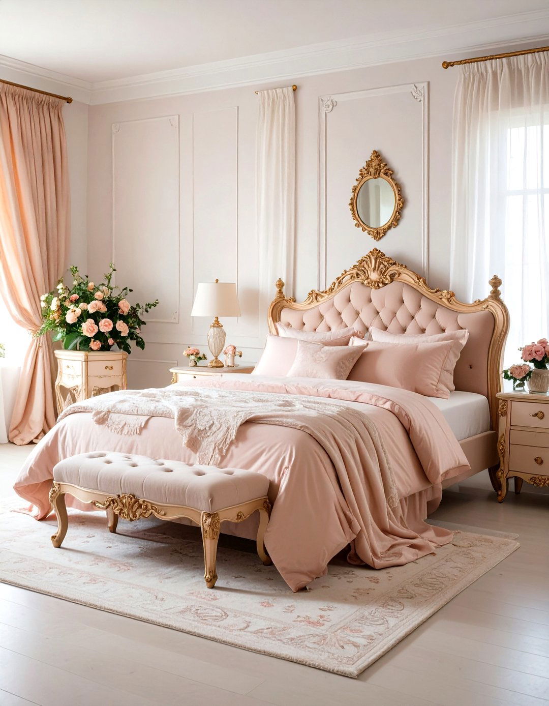 Rose Gold Bedroom Vintage Romantic Retreat - 20 Rose Gold Bedroom Ideas