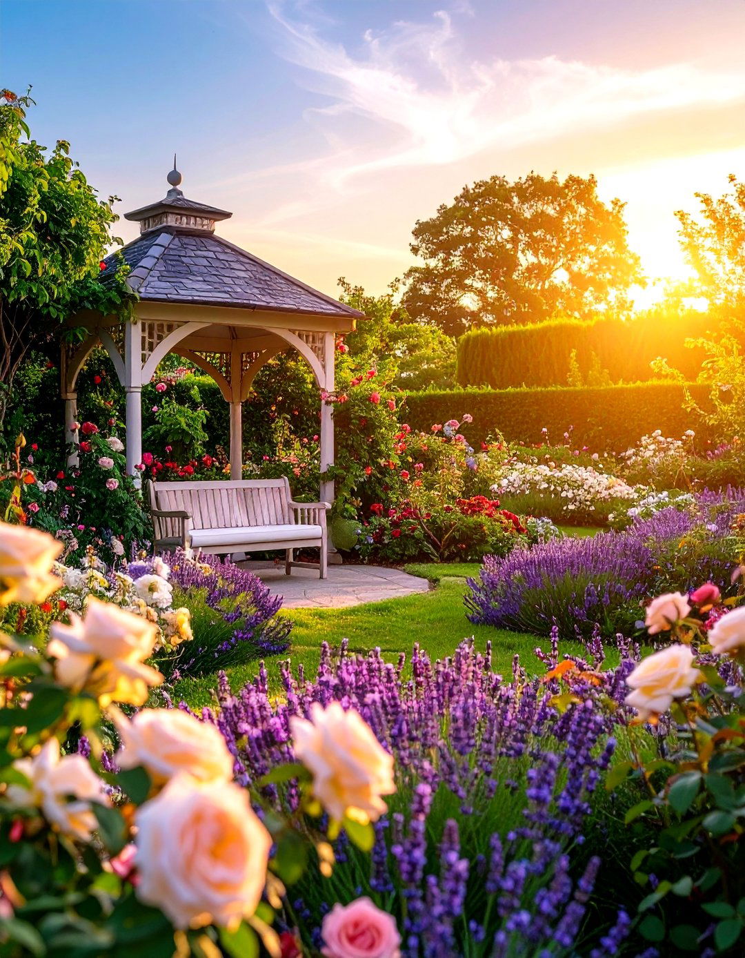 Rose Memorial Garden - 20 Memorial Garden Ideas