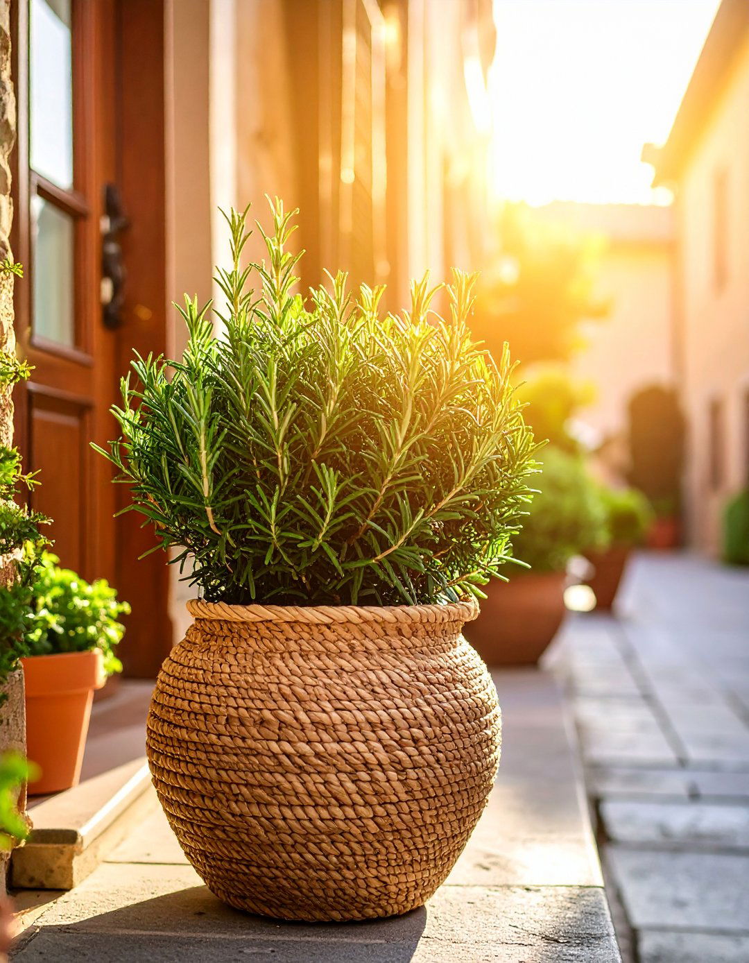 Rosemary Cone Culinary Front Door Plant - 20 Front Door Plants