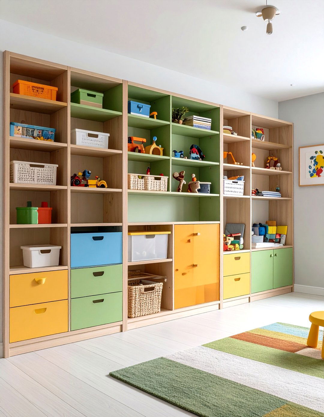 Rotating Toy Library Playroom Ideas - 20 playroom ideas