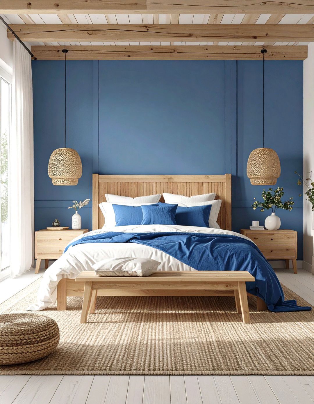 Royal Blue Scandinavian Modern Hygge - 20 Royal Blue Bedroom Ideas