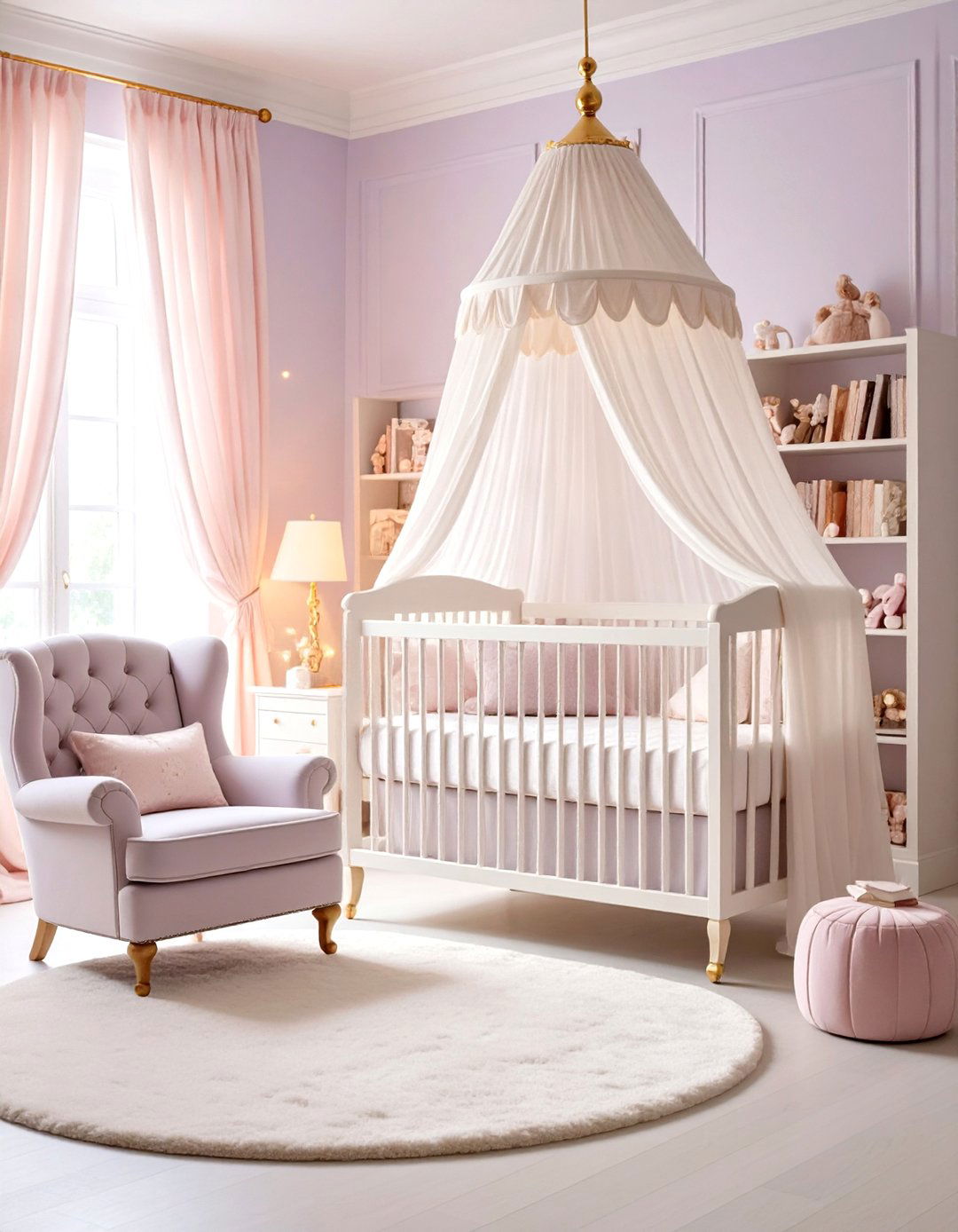 Royal Disney Princess Pastel Nursery - 20 Disney Nursery Ideas