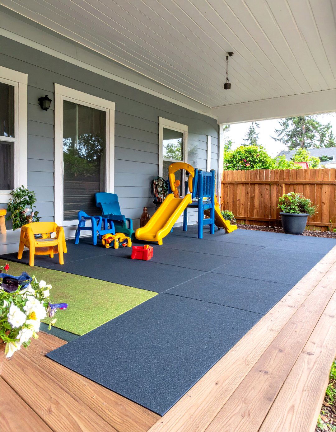 Rubber Porch Flooring - 20 Porch Flooring Options