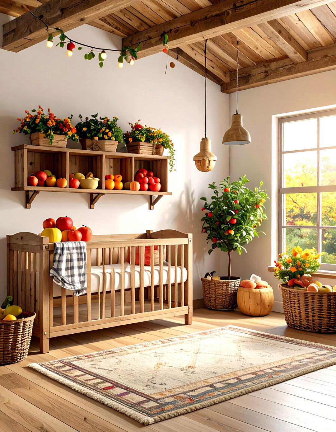 Rustic Apple Orchard Nursery - 20 Rustic Nursery Ideas