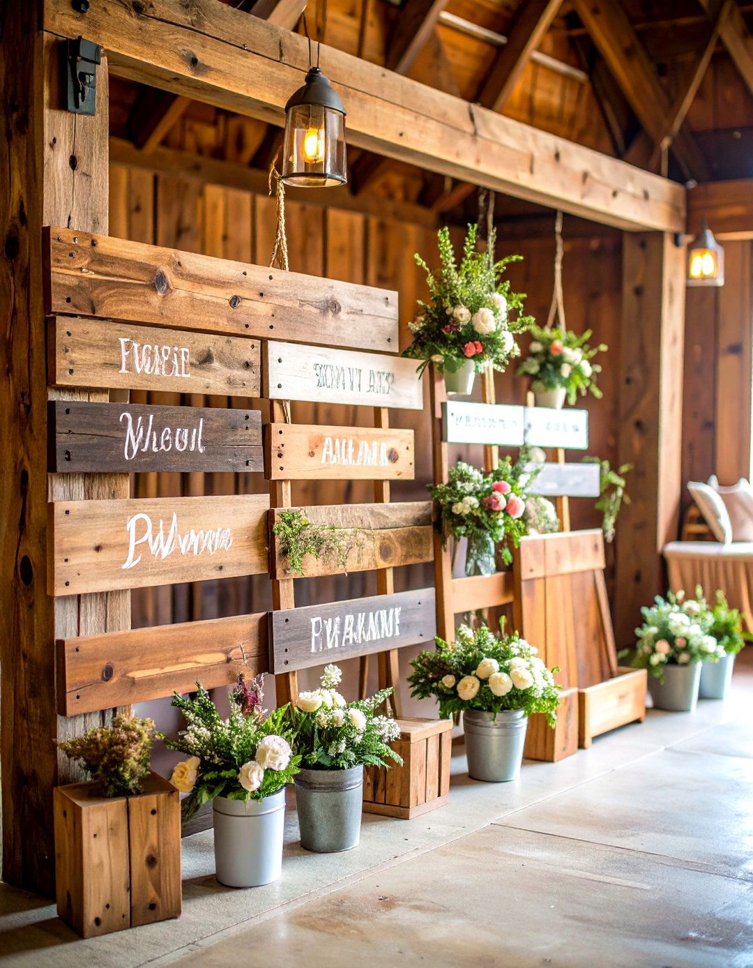 Rustic Barnwood Wedding Sign Collection - 20 Wedding Sign Ideas
