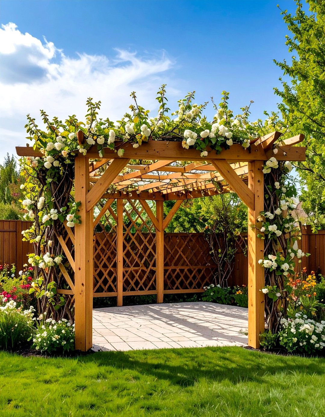 Rustic Branch and Twig Trellis Designs - 20 Trellis Ideas