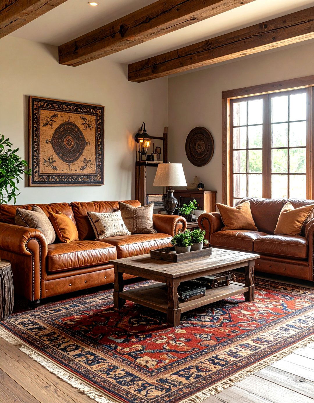 Rustic Elegance Western Living Room - 20 Western Living Room Ideas