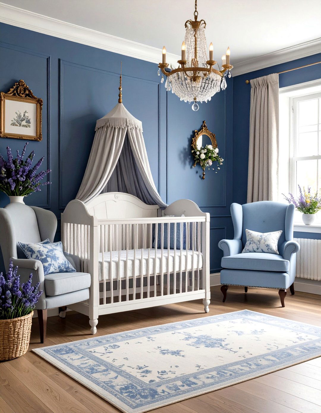 Rustic French Country Nursery - 20 Rustic Nursery Ideas