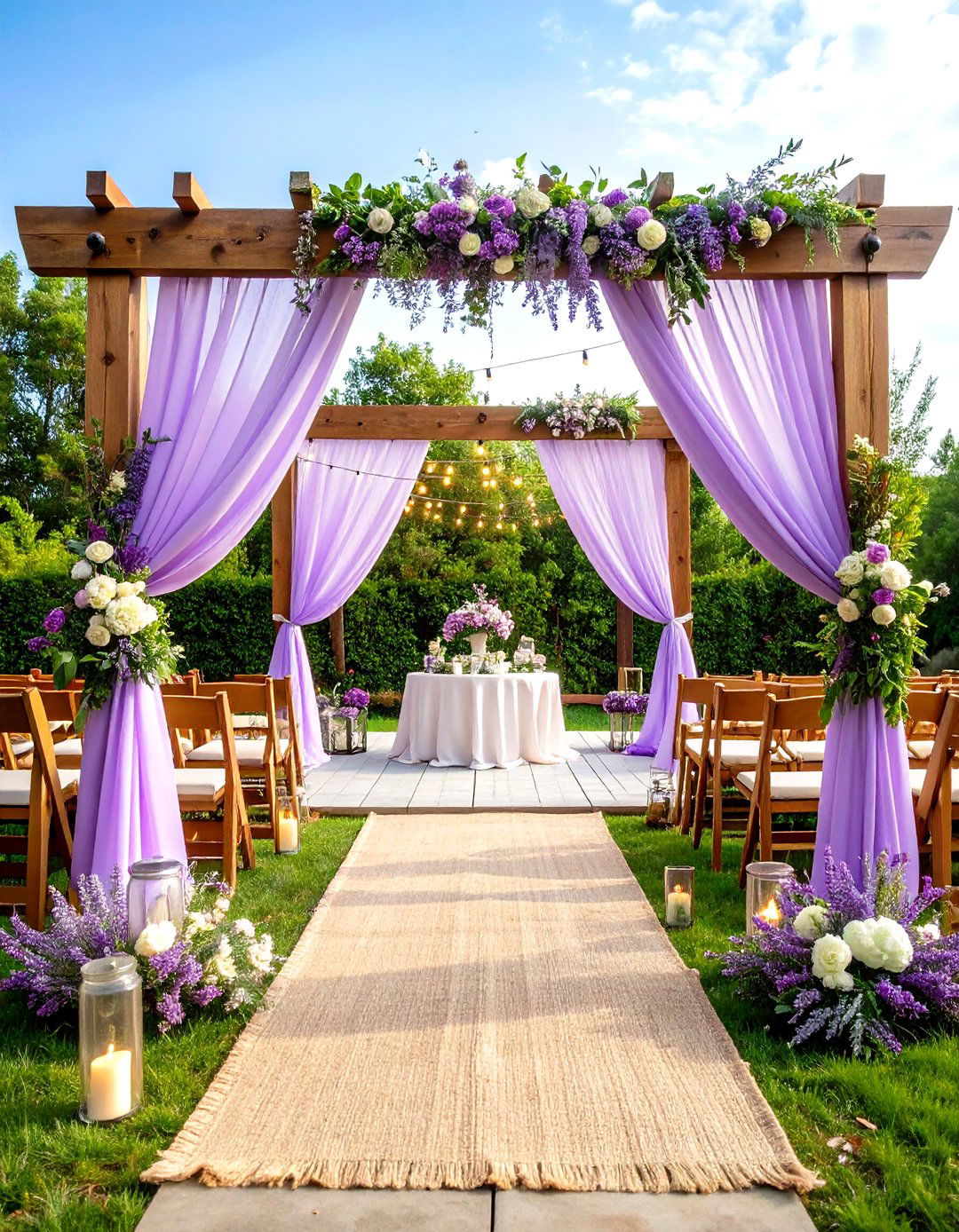 Rustic Lavender Wedding Garden Romance - 20 Lavender Wedding Ideas