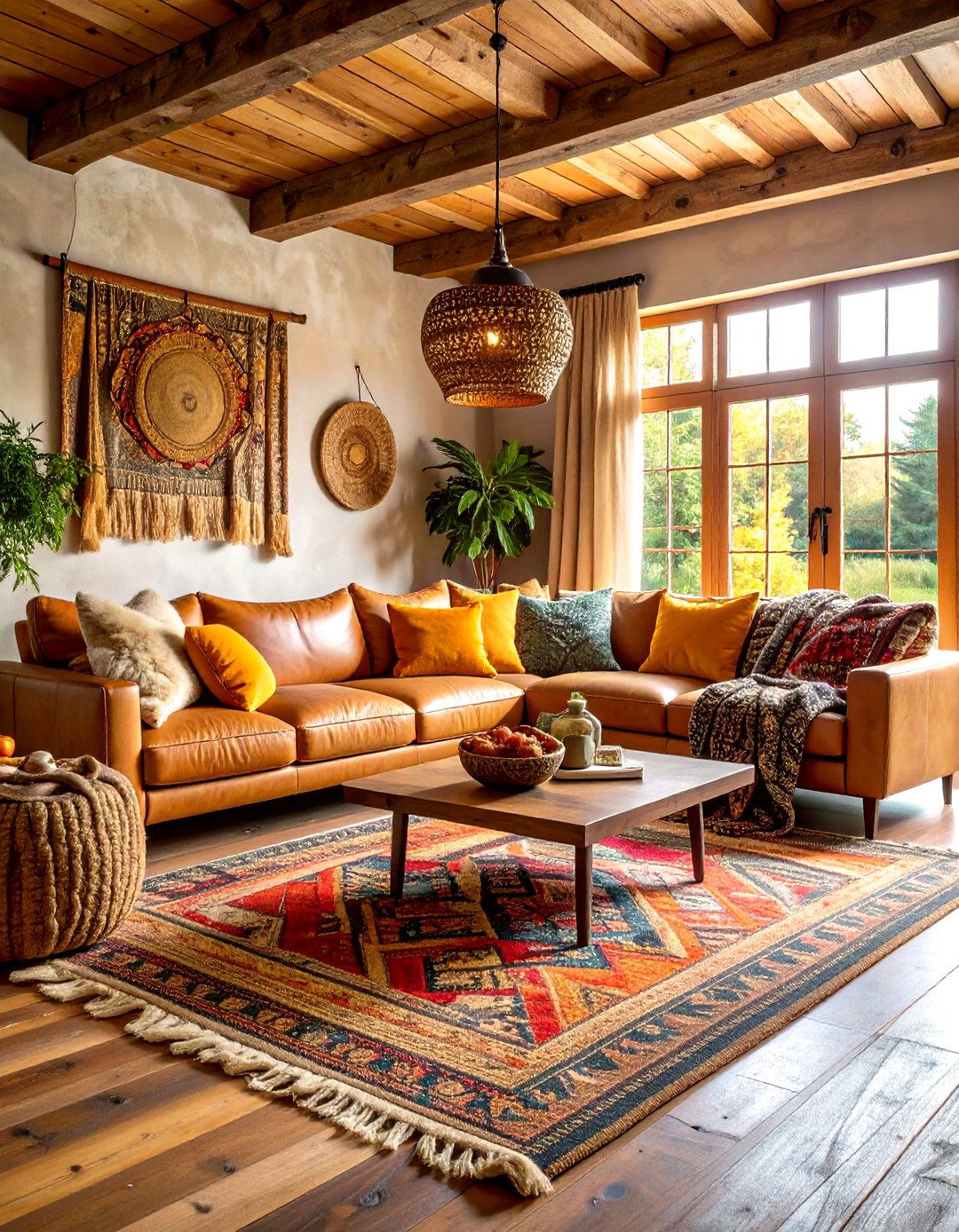 Rustic Layered Textures - 20 Rustic Decor Ideas