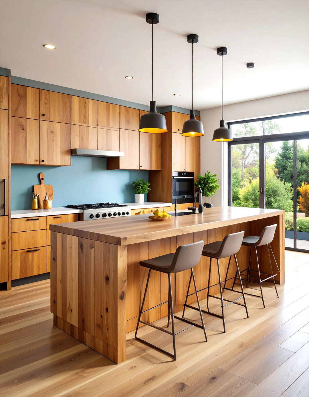 Rustic Modern Kitchen Island Interior Design - 20 Rustic Interior Design Ideas