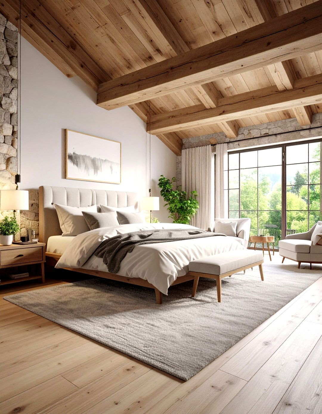 Rustic Modern Loft Bedroom - 20 Loft Bedroom Ideas