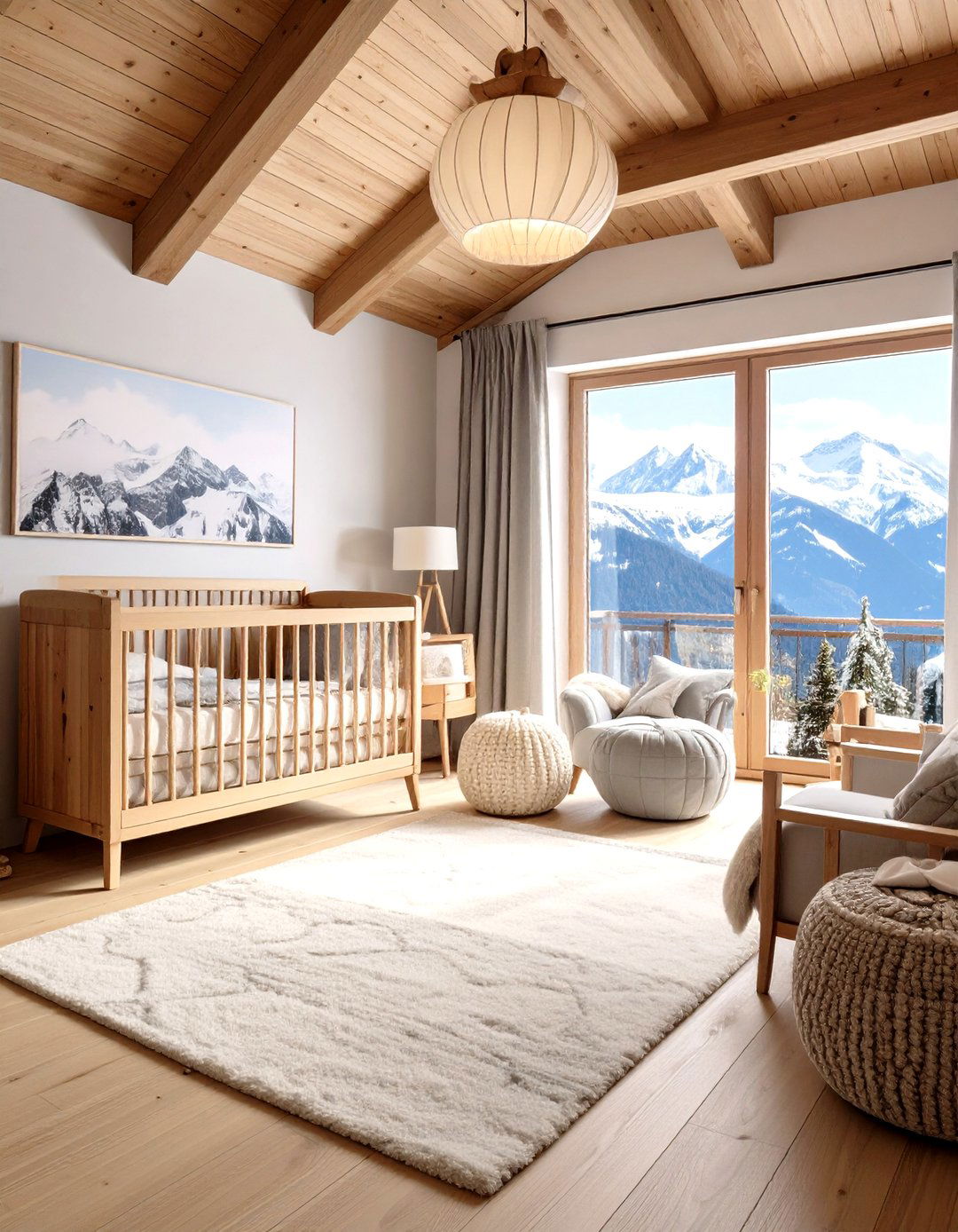 Rustic Mountain Lodge Nursery - 20 Rustic Nursery Ideas
