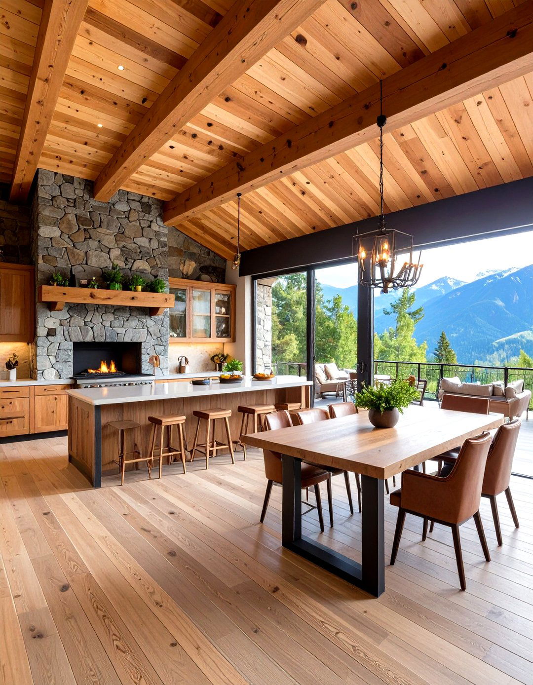 Rustic Outdoor Kitchen Mountain Lodge - 20 Rustic Outdoor Kitchen Ideas