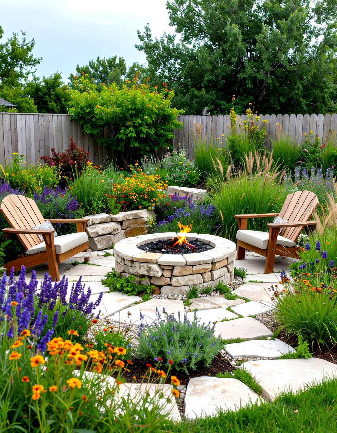 Rustic Patio Prairie Style Grassland Integration - 20 Rustic Patio Ideas
