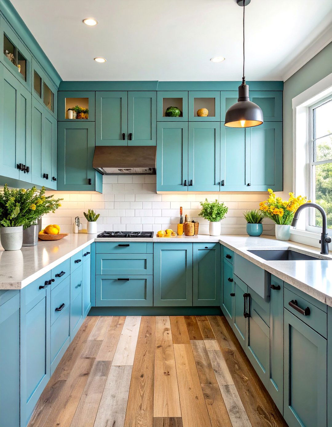 Rustic Reclaimed Wood Kitchen Wainscoting with Industrial Touches - 20 Kitchen Wainscoting Ideas