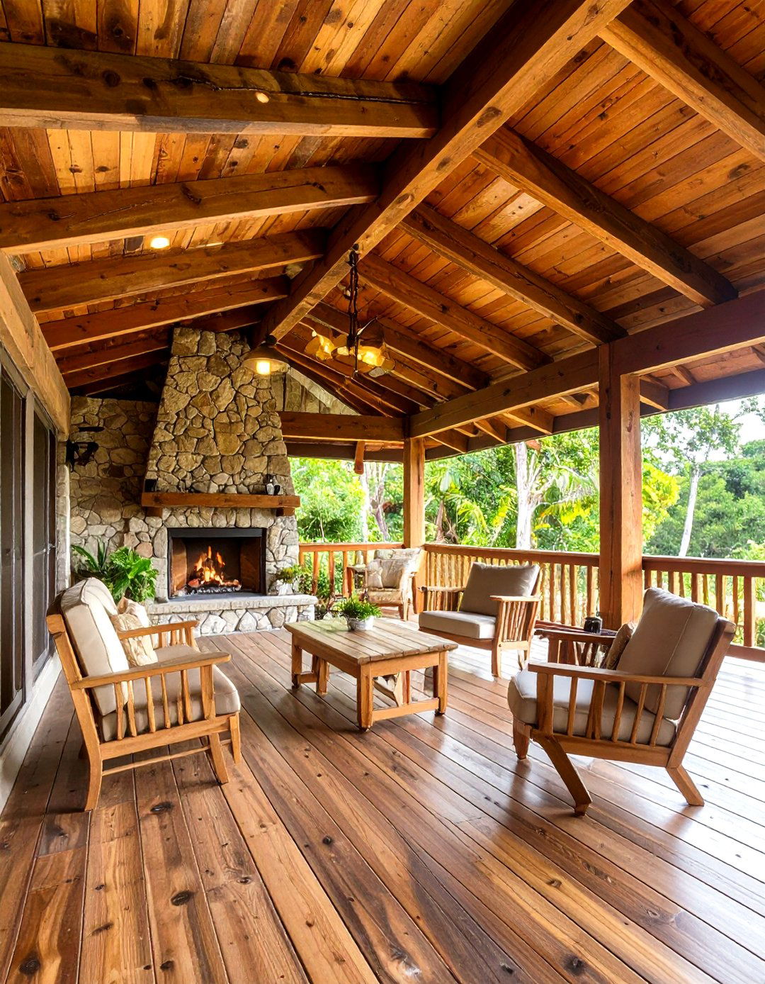 Rustic Retreat Lanai Porch - 20 Lanai Porch Ideas