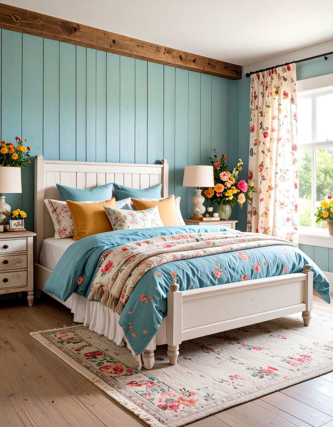 Rustic Shabby Chic Bedroom Interior Design - 20 Rustic Interior Design Ideas