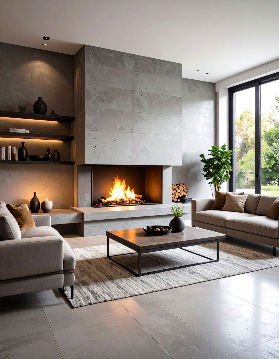 Rustic Spanish Modern Fireplace - 20 Spanish Style Fireplace Ideas